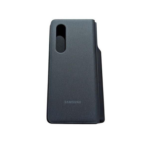 R4-U Samsung Flip Cover Holder for Galaxy Z Fold3 (No Pen) - Black Used - Picture 1 of 4